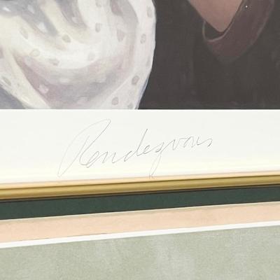 PATI BANNISTER ~ “Rendezvous” ~ S/N Framed Print