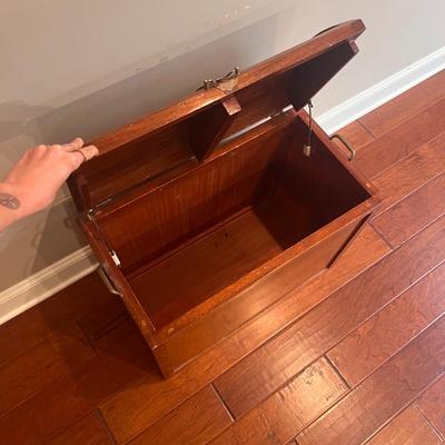 Walnut Chest with Brass Features (GB2-DZ)