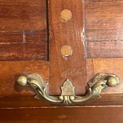 Walnut Chest with Brass Features (GB2-DZ)