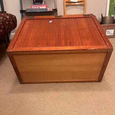 Walnut Chest with Brass Features (GB2-DZ)