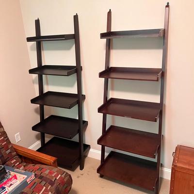 Two Five-Tiered Tapered Bookshelves (GB2-DZ)