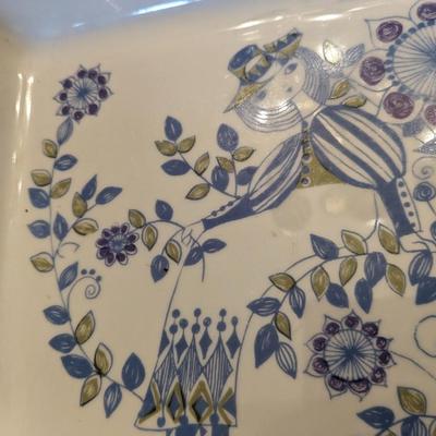 Lotte Turi Design Figgjo Flint Norway Open Handle Tray