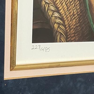 PATI BANNISTER ~ “Love Seat” ~ S/N Framed Print ~ *Read Details