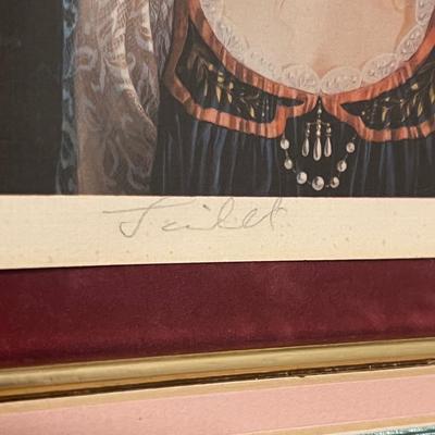 PATI BANNISTER ~ “Juliet” ~ S/N Framed Print