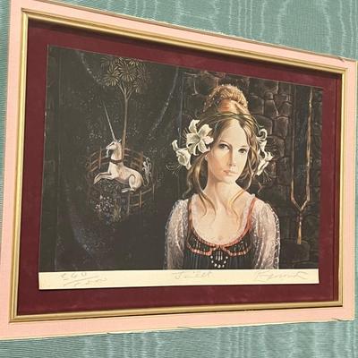 PATI BANNISTER ~ “Juliet” ~ S/N Framed Print