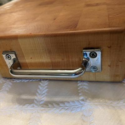John Boos Ming Tsai Octagon Metal Handled Cutting Board