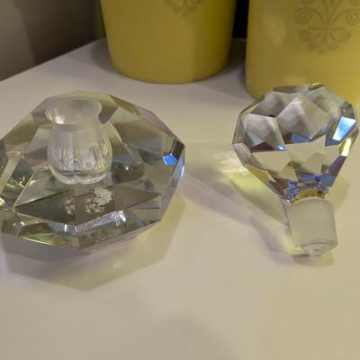Wonderful Glass Perfume Container