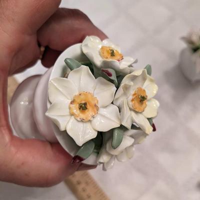 3 Exquisite Aynsley Flower Hand Painted Bone China