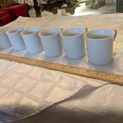 7 Beautiful Bone China Dansk Coffee Cups