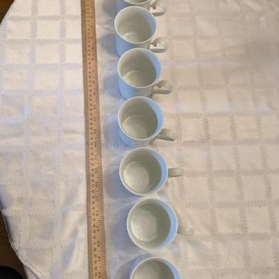 7 Beautiful Bone China Dansk Coffee Cups