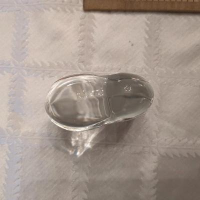 Baccarat Art Glass Crystal Elephant Paperweight