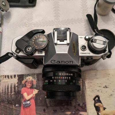 Canon AE-1 and Accessories