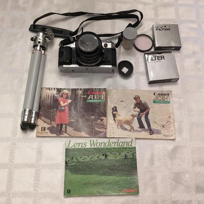 Canon AE-1 and Accessories