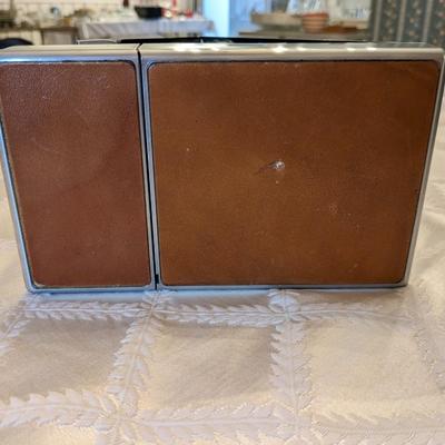 VTG Polaroid SX-70 Model 1 Folding Land Camera Brown