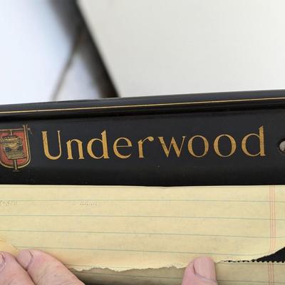 Early 1900's Underwood Typewriter No 5, #700691!