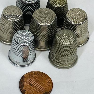 Mixed Vintage Thimble Lot - various makers
