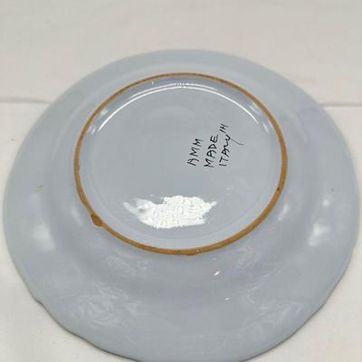 Pair of MORELLI FAENZA Handmade plates-8"