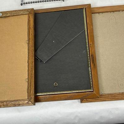 Lot of 3 Framed Military Aircraft Photos