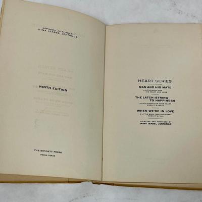 2 Vintage Hardcover Books by Isabel Jennings "Man and His Mate" and "When We're on Love"