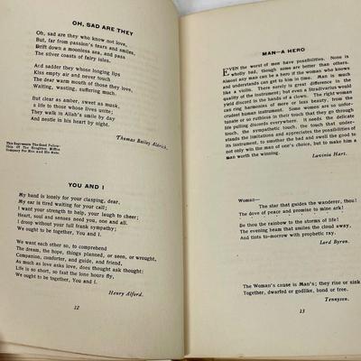 2 Vintage Hardcover Books by Isabel Jennings "Man and His Mate" and "When We're on Love"