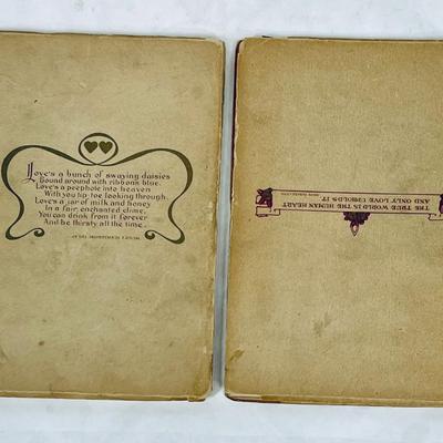 2 Vintage Hardcover Books by Isabel Jennings "Man and His Mate" and "When We're on Love"