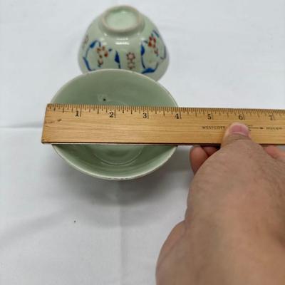 Pair of Chinese Rise Bowls-2
