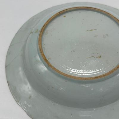 Chinese Vintage Porcelain Export Plate-restored