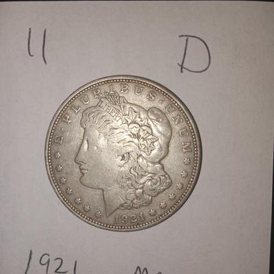 1921 D morgan