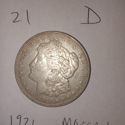 1921 d morgan