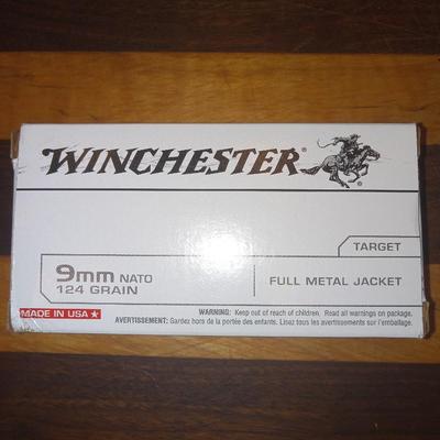 Winchester 9mm ammo