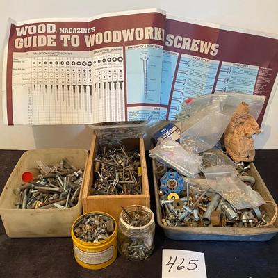 Screws, Nuts, Bolts and More