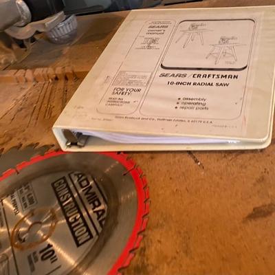 10” Craftsman Radial Saw