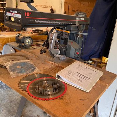 10” Craftsman Radial Saw