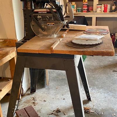 10” Craftsman Radial Saw