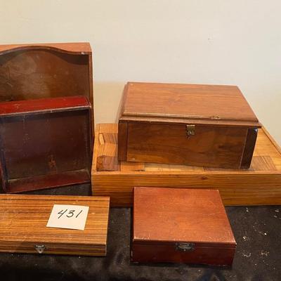 Wood Box Lot