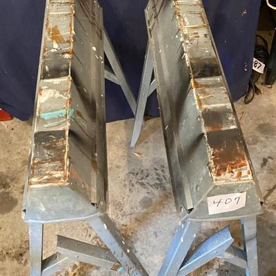 Metal Sawhorses