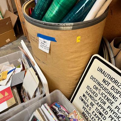 Industrial paper lot
