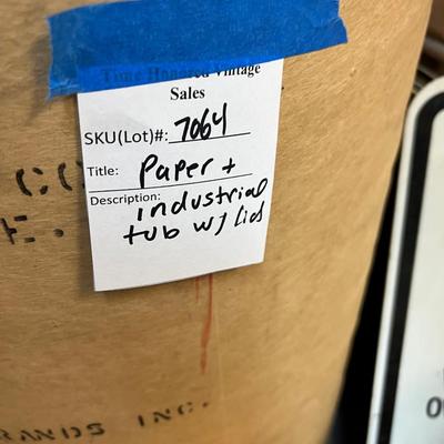 Industrial paper lot