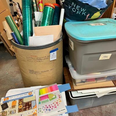Industrial paper lot