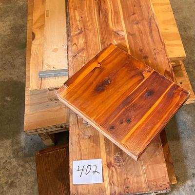 Cedar and More Stack of Wood