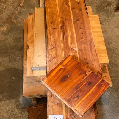 Cedar and More Stack of Wood