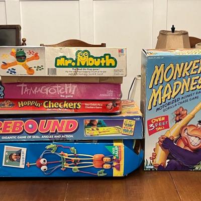 Incomplete Games Lot- great for parts (2)