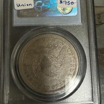 1840 Sitting Liberty PCGS VF 35 1$ U S coin rare