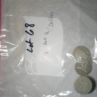7 barber halves