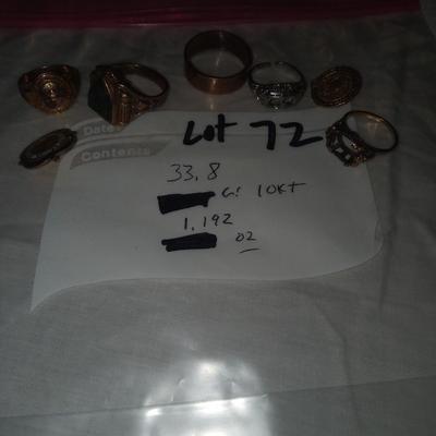 33.8 grams 10 kt