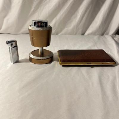 Sarome Table Lighter, Firebird Pipe Lighter & Cigar Case (LR-MG)