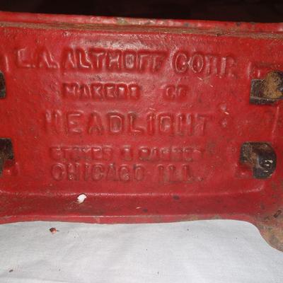 Antique cast iron nut cracker