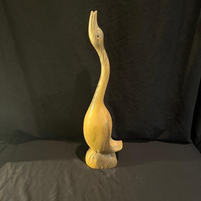 Wooden Carved Bird (LR-MG)