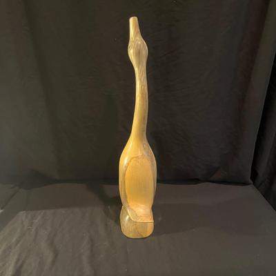 Wooden Carved Bird (LR-MG)