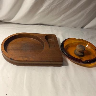 Wooden Pipe Rack, Ashtrays, pipe Cleaner Holders & More (LR-MG)